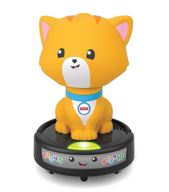 Fisher-Price Laugh & Learn Crawl-After Cat On A Vac