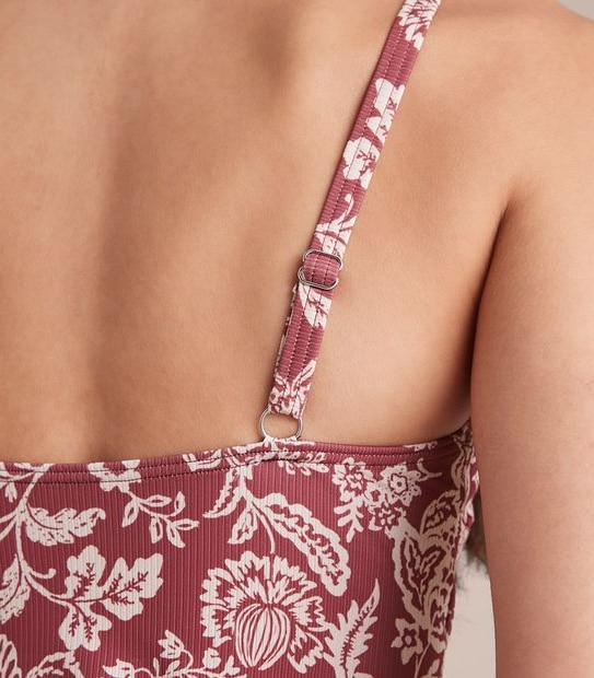 Crinkle One Piece Swim Bathers