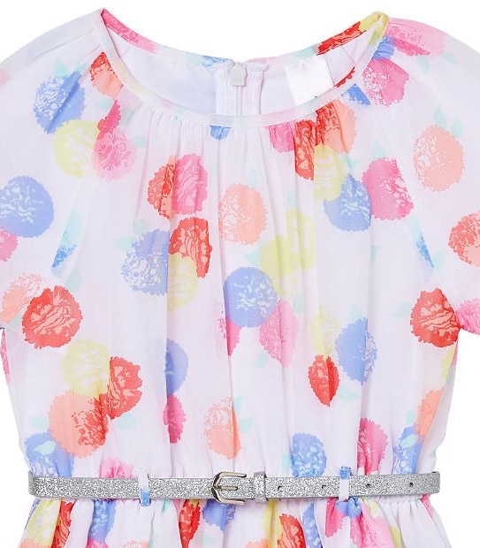 Floral Print Party Dress