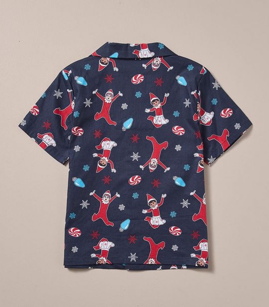 Kids Elf On The Shelf Family Matching Cotton Pyjama Set