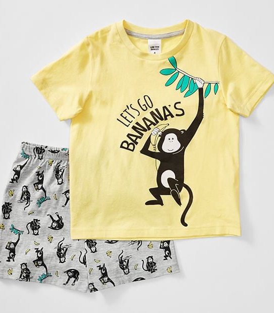 'Let's Go Bananas' Pyjama Set