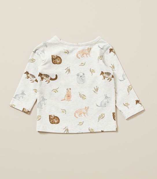 Baby Organic Cotton Print Top
