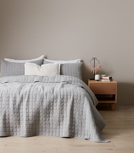Ambrose Stonewash Coverlet Set