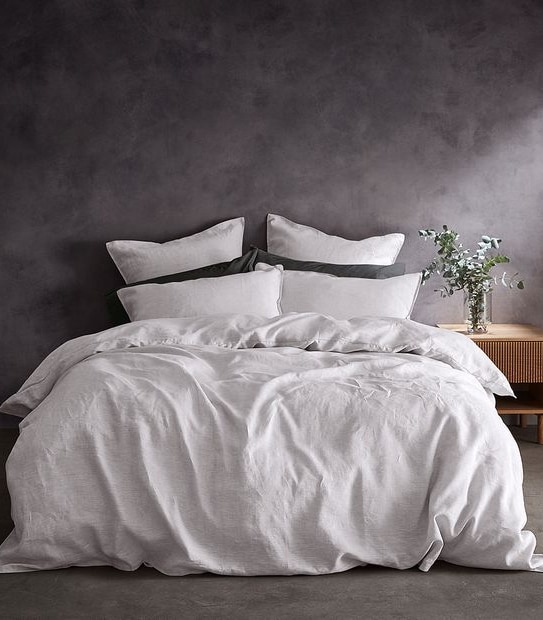 Lilah Linen Quilt Cover Set