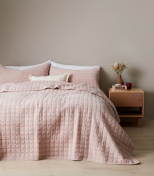 Ambrose Stonewash Coverlet Set