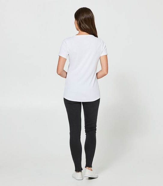 Organic Cotton Ribbed T-Shirt 