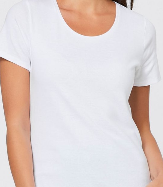 Organic Cotton Ribbed T-Shirt 
