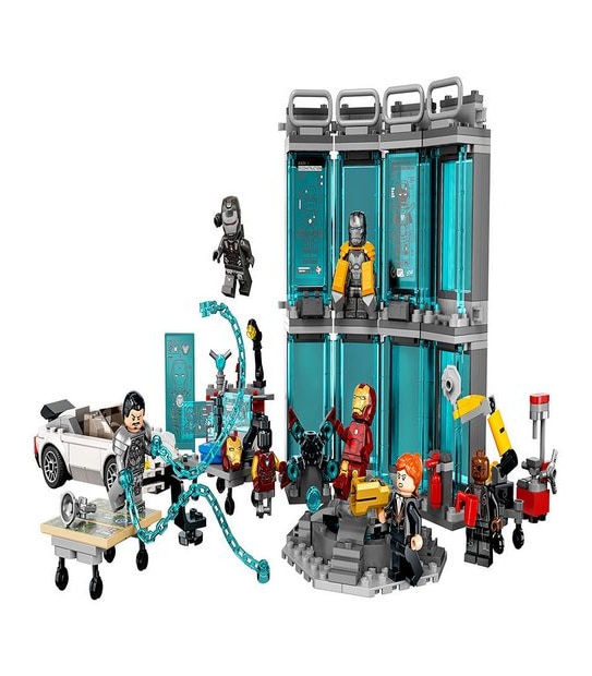 LEGO Marvel Studios Infinity Saga Iron Man Armory Set 76216 - US