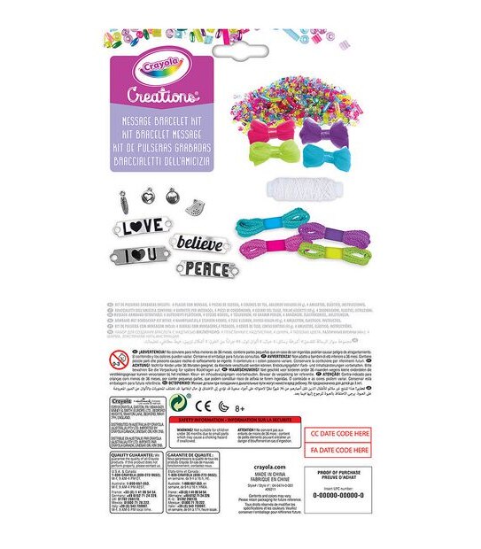 Crayola Creations Message Bracelets Kit
