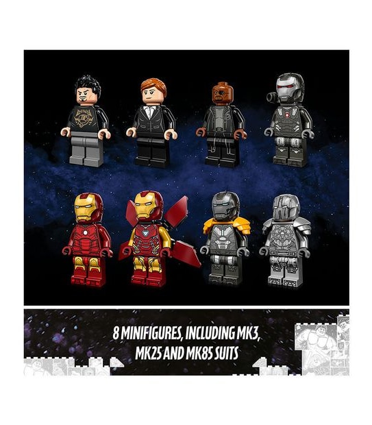 Lego Marvel Iron Man Armory Avengers Buildable Toy 76216 : Target