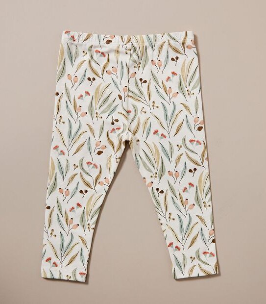 Baby Organic Cotton Print Leggings