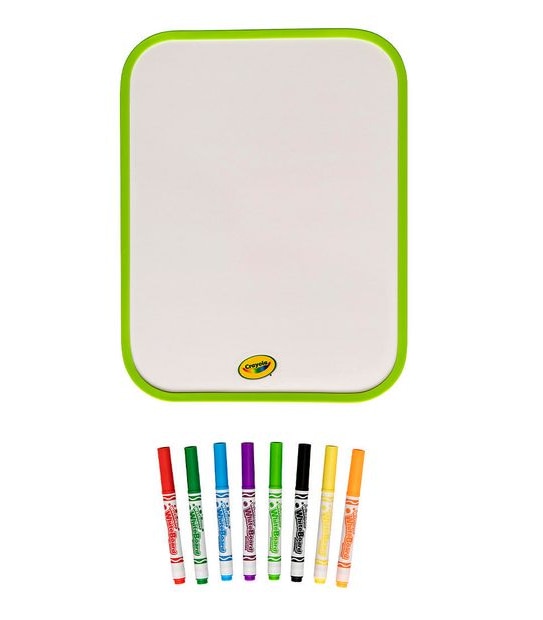 Crayola Dryerase Board Set With 8 Markers