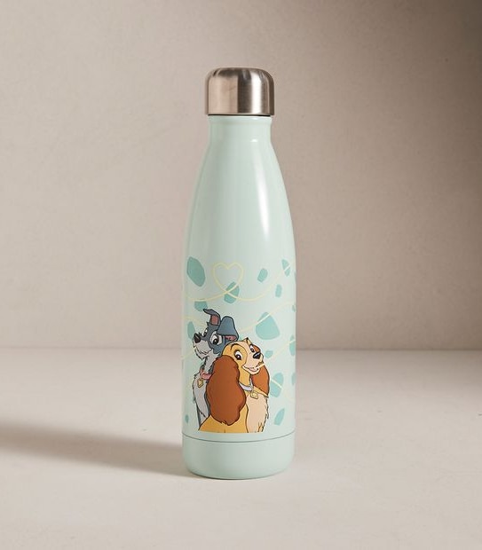 Disney Lady & The Tramp Metal Water Bottle
