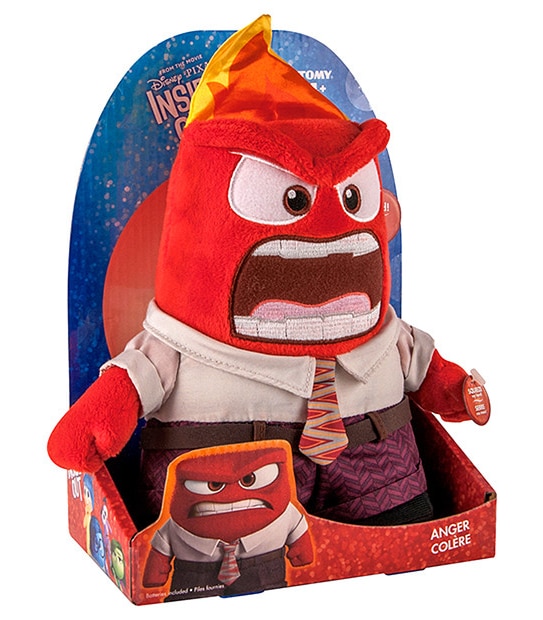 Disney Pixar Inside Out Feature Plush Anger