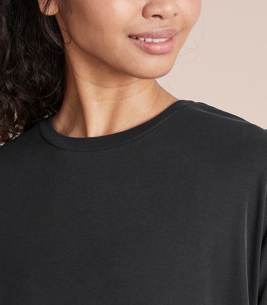 Active Yoga Ribbed Crop T-Shirt