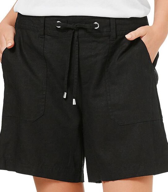 Linen Blend Shorts 4 of 4