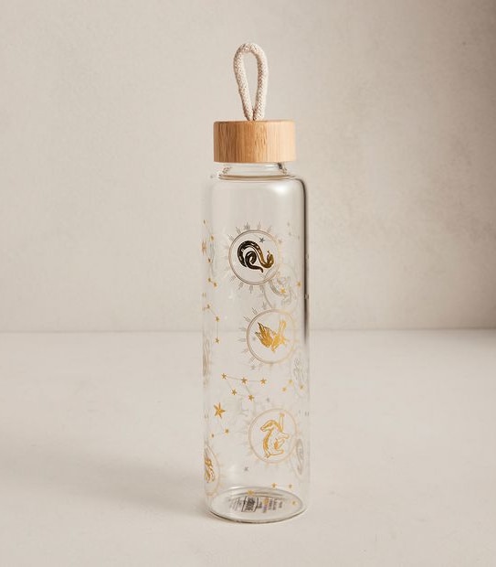 Harry Potter Glass Water Bottle