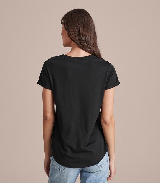 Cotton/Modal Relaxed T-Shirt