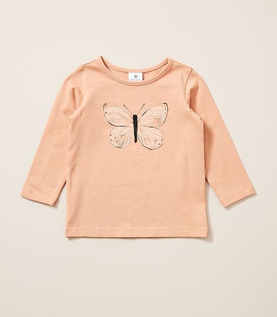 Baby Organic Cotton Print Top