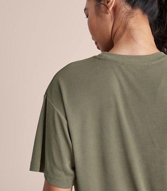Active Yoga Ribbed Crop T-Shirt