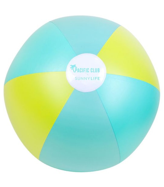 Pacific Club X Sunnylife XL Inflatable Beach Ball - Seafoam