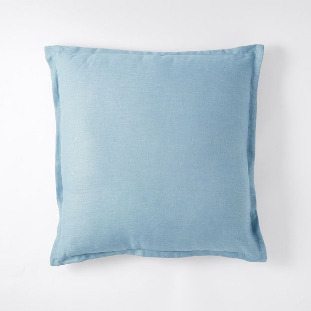pastel blue pillows