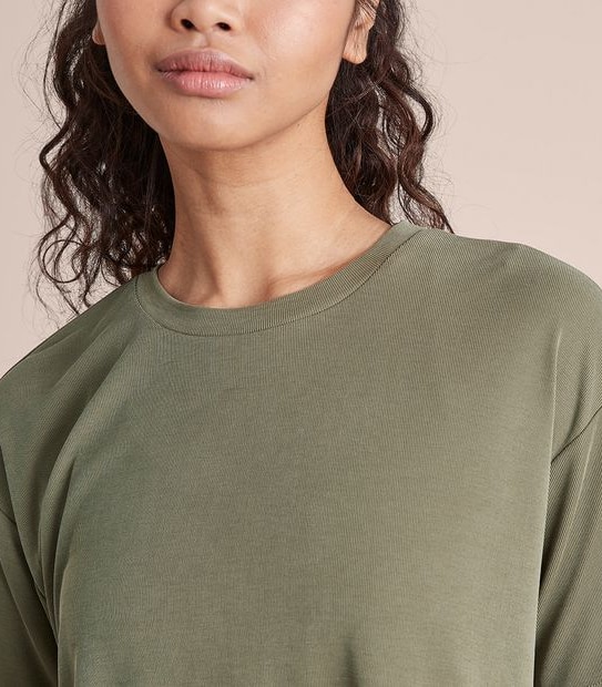 Active Yoga Ribbed Crop T-Shirt