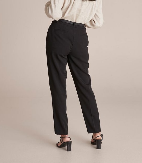 Dannii Minogue Petites Ankle Twill Work Pants with Belt 