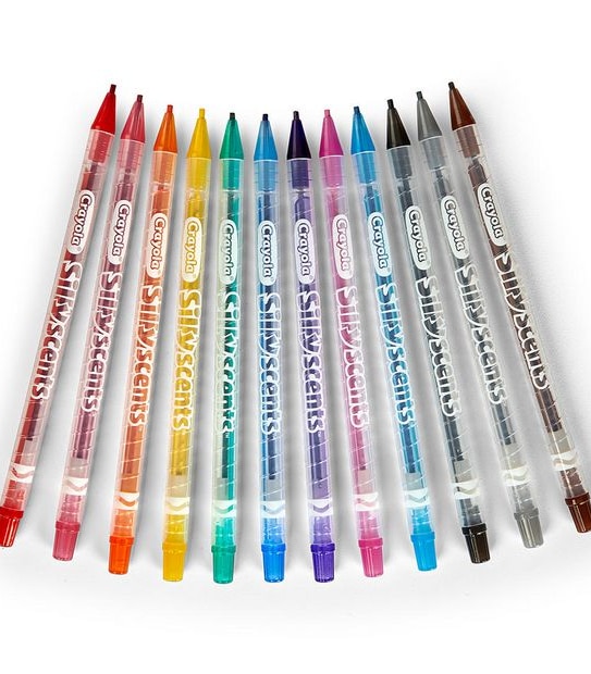 Crayola Creations Silly Scents Mini Twistables Colored Pencils - 12 Pack