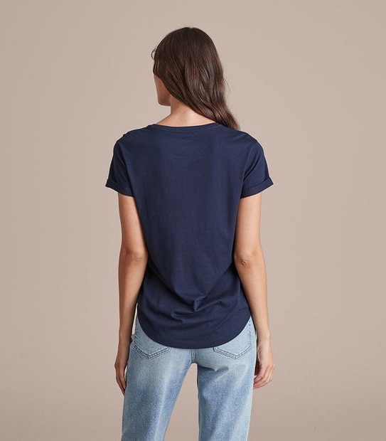 Cotton/Modal Relaxed T-Shirt
