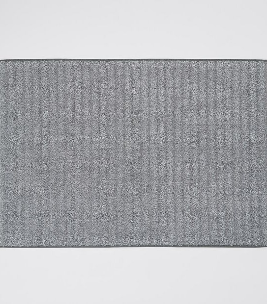 Dri Glo Sculptured Rib Towel Collection - Charcoal Melange