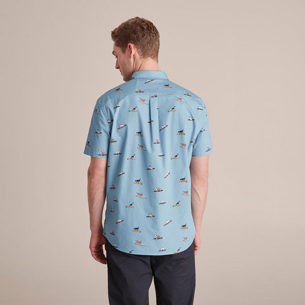 Men's Dog Print Shirt | Target Australia