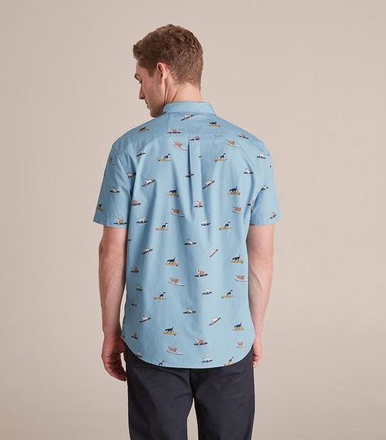 Men’s Dog Print Shirt