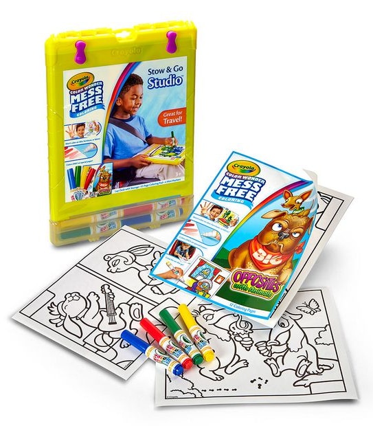 Crayola Colour Wonder Stow And Go Studio