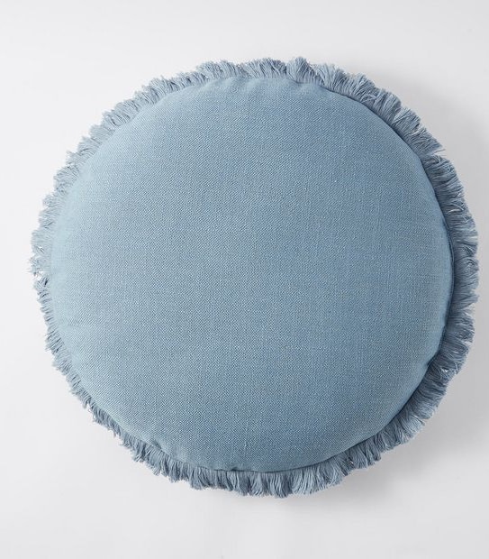 Round Fringe Cushion