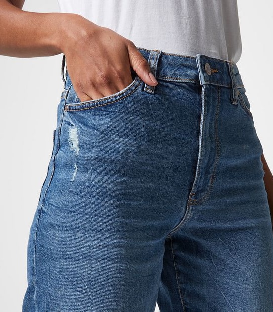 Frankie Wide Leg Full Length Jeans 