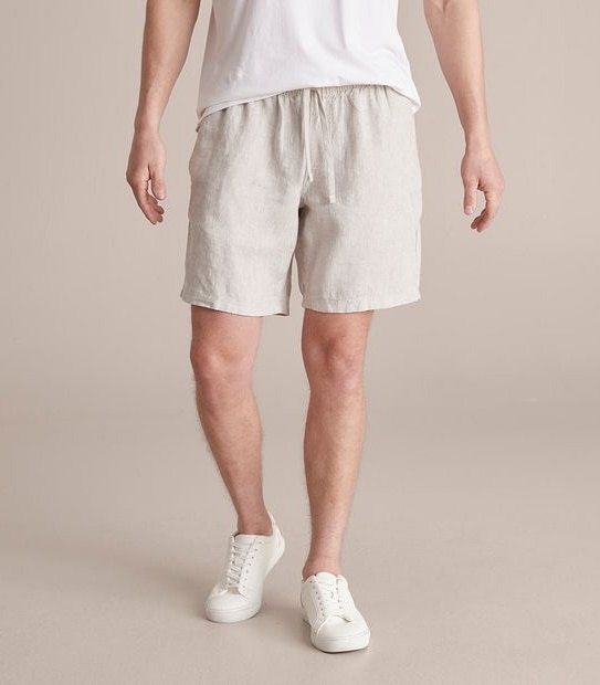 European Linen Shorts