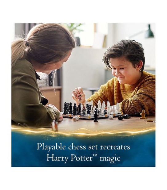 LEGO Harry Potter Chess 1  Lego harry potter, Harry potter chess, Harry  potter chess board