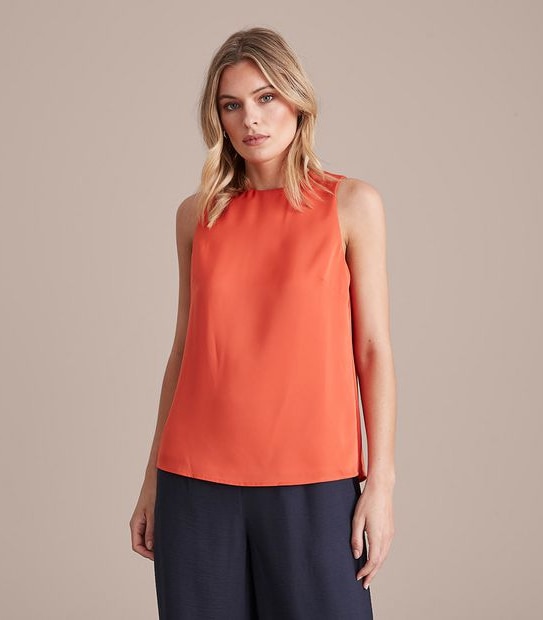 Preview Crew Neck Double Layer Tank Top