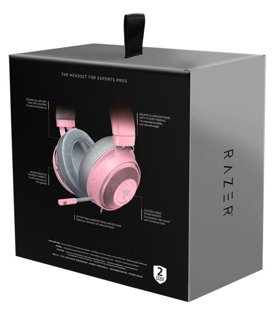 Razer Kraken Multi-Platform Wired Gaming Headset - Quartz Pink