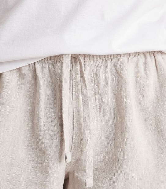 European Linen Shorts