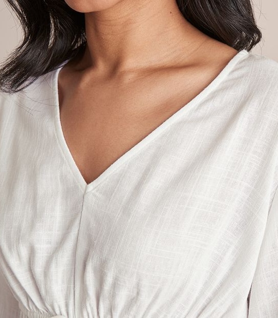 Dannii Minogue Petites Tie Detail Blouse