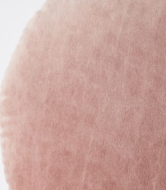 Selena Round Velvet Cushion