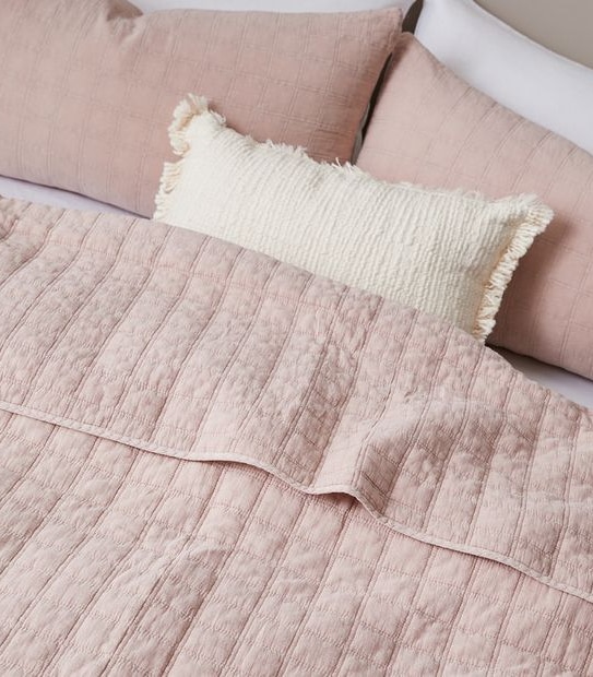 Ambrose Stonewash Coverlet Set