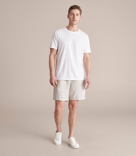 European Linen Shorts