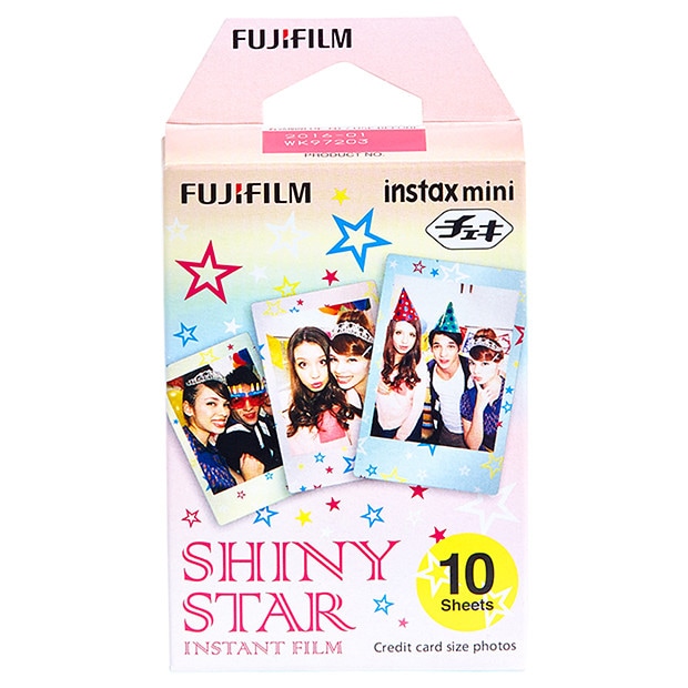FUJIFILM 10 Pack Instax Mini 8 Camera Film - Shiny Star FUJIFILM 10 Pack Instax Mini 8 Camera Film - Shiny Star