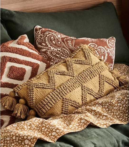 Ida Textured Rectangle Cushion