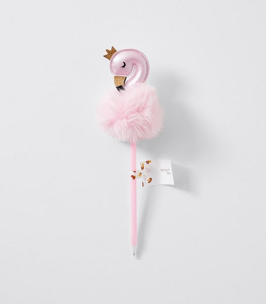 Swan Pom Pom Pen