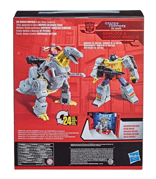 Transformers Generations Studio Series Grimlock & Wheelie Leader - 8.5" Action Figure