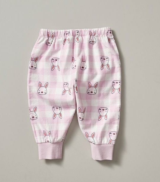 Baby Organic Cotton Bunny Pyjama Set